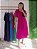Vestido Midi com Faixa Amarração - em Crepe Duna - Imagem 11