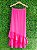 Saia Maxi Midi Babados Envelope - Em Crepe - Imagem 2