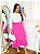 Saia Maxi Midi Babados Envelope - Em Crepe - Imagem 4