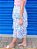 Saia Midi Floral Três Camadas - em Tule de Malha - Imagem 11