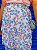 Saia Midi Floral Três Camadas - em Tule de Malha - Imagem 2