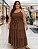 Saia Midi Três Marias Plus Size - em Viscolinho ♡ Especial Linha Plus Size - Imagem 4