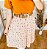 Saia Midi Plissada Estampa Floral - em Malha Crepe - Imagem 4