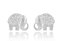 Brinco  elefante cravejado (PP) - Imagem 2