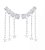 Brinco earcuff shine com estrelas - Imagem 1