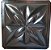 Forma 41 - ABS Preto 1.8 mm Gesso/Cimento - Flor do Oriente 31,5 x 31,5 cm - Imagem 1