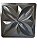 Forma 33 - ABS Preto 1,8mm Gesso/Cimento - Pétalas Slim 38 x 38 cm - Imagem 1