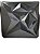 Forma 34 - ABS Preto 1,8mm Gesso/Cimento - Diamond 38,5 x 38,5 cm - Imagem 1