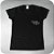 Camiseta Baby-Look Preta - Cônego Barros - Imagem 1
