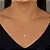 Colar Letra M Prata 925 - Imagem 2