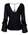 BLUSA TAYLOR BLACK LE LIS BLANC - Imagem 1