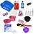 Kit 23 Em 1 Manicure Completo Esmaltes Impala E Outros Alicate Mundial 522 - Imagem 4