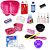 Kit 23 Em 1 Manicure Completo Esmaltes Impala E Outros Alicate Mundial 522 - Imagem 2