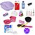 Kit 23 Em 1 Manicure Completo Esmaltes Impala E Outros Alicate Mundial 522 - Imagem 3