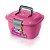 Maleta Mini Lady Box Organizador Plástica ATACADO 10 UN - Imagem 2