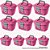 Maleta Mini Lady Box Organizador Plástica ATACADO 10 UN - Imagem 1