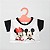 Camiseta Mickey E Minnie 2 Patas Criamigos DISNEY © - Imagem 1