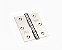 Kit 3 Dobradiças Haga 3x3 Pino Chato Com Anel - 5742 - Imagem 1