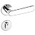 Fechadura DH88 Inox 304 - Roseta 528  - Externa - 21844 - Imagem 1