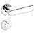 Fechadura DH88 Inox 304 - Roseta 528  - Externa - 21838 - Imagem 1