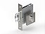 Fech. HAGA - Trava Rolete Porta de Bater - Externa - 27806 - Imagem 1
