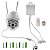 Câmera Ip Speed Dome Yoosee Full Hd 1080p Ptz Wifi Ip66 - Imagem 5
