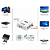 Mini Conversor Hd Vídeo Hdmi X Av Rca - Hdmi2av HD1080P - Imagem 2