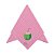 Guardanapo Tecido  Listra Pink Coco 45x45cm - Imagem 1