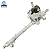 Caixa / Setor Direção Elétrica Honda Civic 2012 2013 2014 2015 2016 - Imagem 2