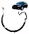 Mangueira Pressão Direção Hidraulica Civic 1.7 2001 / 2006 - Imagem 1