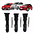 3 Supressores Para Bobina 3 Cilindros Vw Up / Fox / Gol - Imagem 1