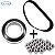 Kit Rolamento e Correia e Esferas Caixa Direção Elétrica Chevrolet S10 2017 a 2021 62102RSC3 / 261553067 - Imagem 2