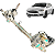 Caixa Setor Direção Elétrica Ford Fusion Titanium 2013 2014 2015 2016 2017 2018 2019 - Imagem 1