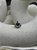 Labret  ornamental c/ 5 pedras  Zircônias - Titânio -Lilás - Imagem 3