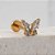 Piercing borboleta  zircônia-Titânio Material PVD GOLD - Imagem 1