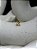 Labret ponto de luz - menor - Titânio PVD GOLD - Imagem 3