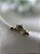 Labret cluster 3 estrelas c/ zircônia - Titânio PVD GOLD - Imagem 1