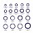Borracha O-ring 270 Unidades R134a Car Ar Condicionado Selag - Imagem 2