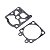 Kit Reparo Do Carburador Motosserra Tekna Kawashima Toyama - Imagem 6