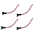 4x Conector Chicote Bico Injetor/sensor Temperatura 2 Fios - Imagem 2
