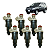 6x Bicos Injetores Jeep Cherokee 4.0 V6 Wrangler 1996 A 2000 - Imagem 1