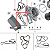 Kit Junta Tampa De Válvula Bmw 323i 328i X3 X5 2007 A 2009 - Imagem 6