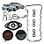 Kit Junta Tampa De Válvula Bmw 323i 328i X3 X5 2007 A 2009 - Imagem 1