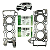 Juntas Cabeçote Land Rover Discovery 3.0 V6 Xf Xj Lr105301 - Imagem 1