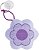 Chaveiro flor lilás - Imagem 1