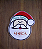 Personalizado - Enfeite de Natal Papai Noel Feliz Natal - Imagem 1