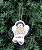 Personalizado - Enfeite de Natal anjo com estrela - Imagem 1