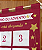 Enfeite de Natal calendário de advento estrelas - Imagem 4