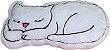 Almofada gato branco - Imagem 1