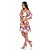 Vestido  Ciganinha Elástico no Decote  B’Bonnie Yanna Estampado Bege - Imagem 3